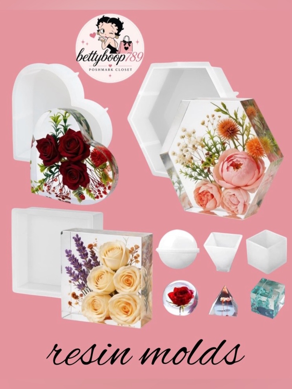 Resin mold set